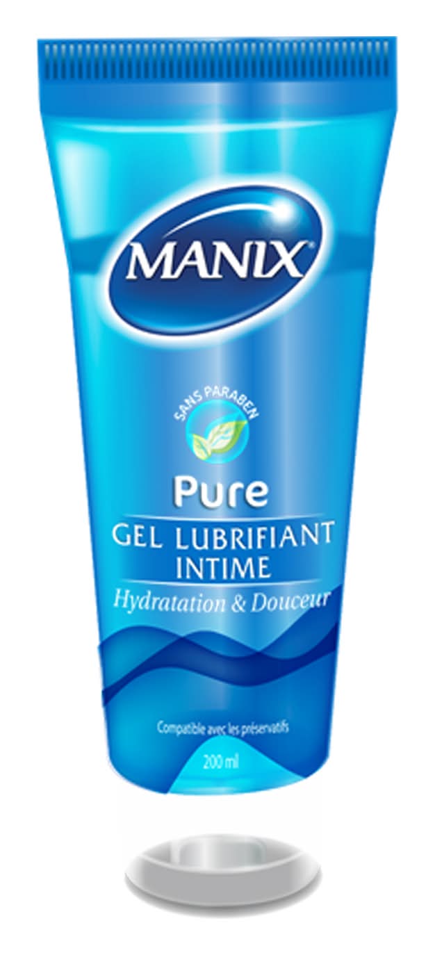 Manix - Pure gel lubrifiant intime hydratation & douceur (200ml)