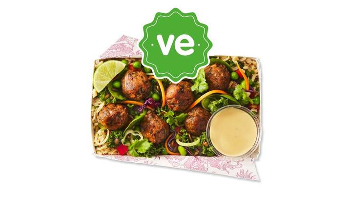 veggie'balls rice'box salad