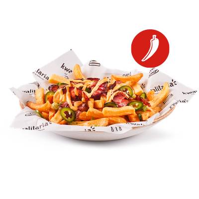 Cheesy hot fries