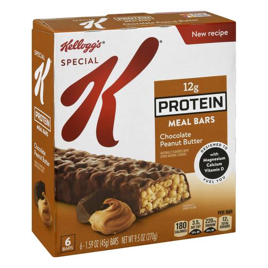 Special K Chocolate Peanut Butter Protein Bars (6 x 1.6 oz)