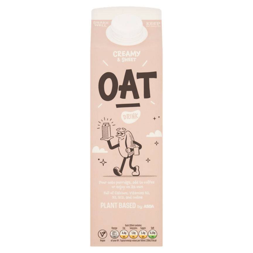 ASDA Plant Based Oat Drink (1L)