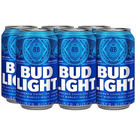 Bud Light Beer - 6.0 ea