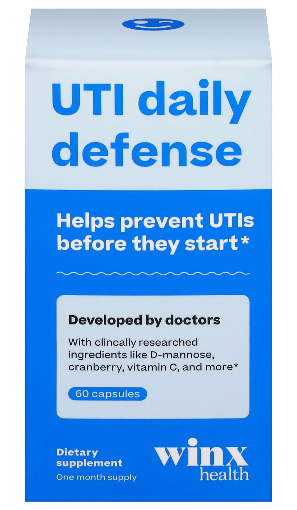 Winx Health Uti Daily Defense Supplement Capsules (60 ct)