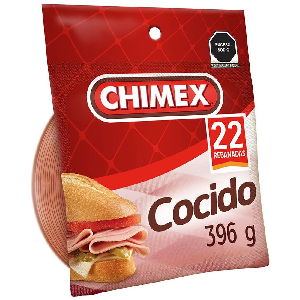 Chimex jamón cocido (396 g)