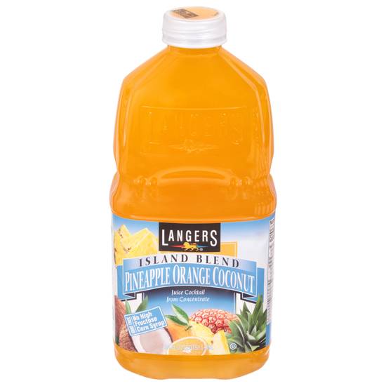 Langers Island Blend Pineapple Orange Coconut Juice (64 fl oz)