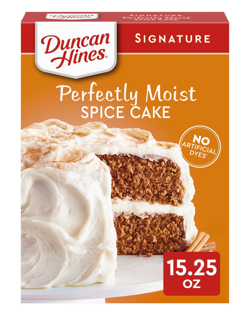 Duncan Hines Signature Perfectly Moist Spice Cake Mix (15.25 oz)