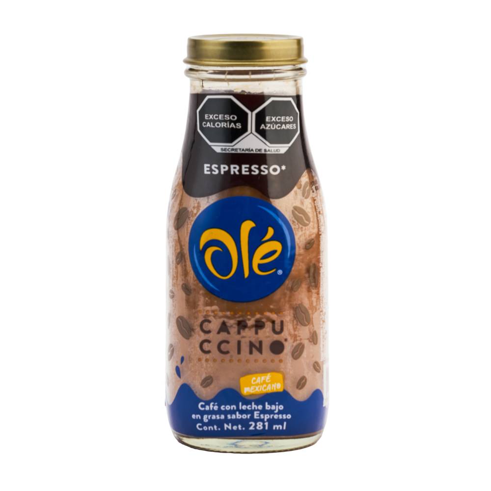 Café olé bebida de café espresso (botella 281 ml)