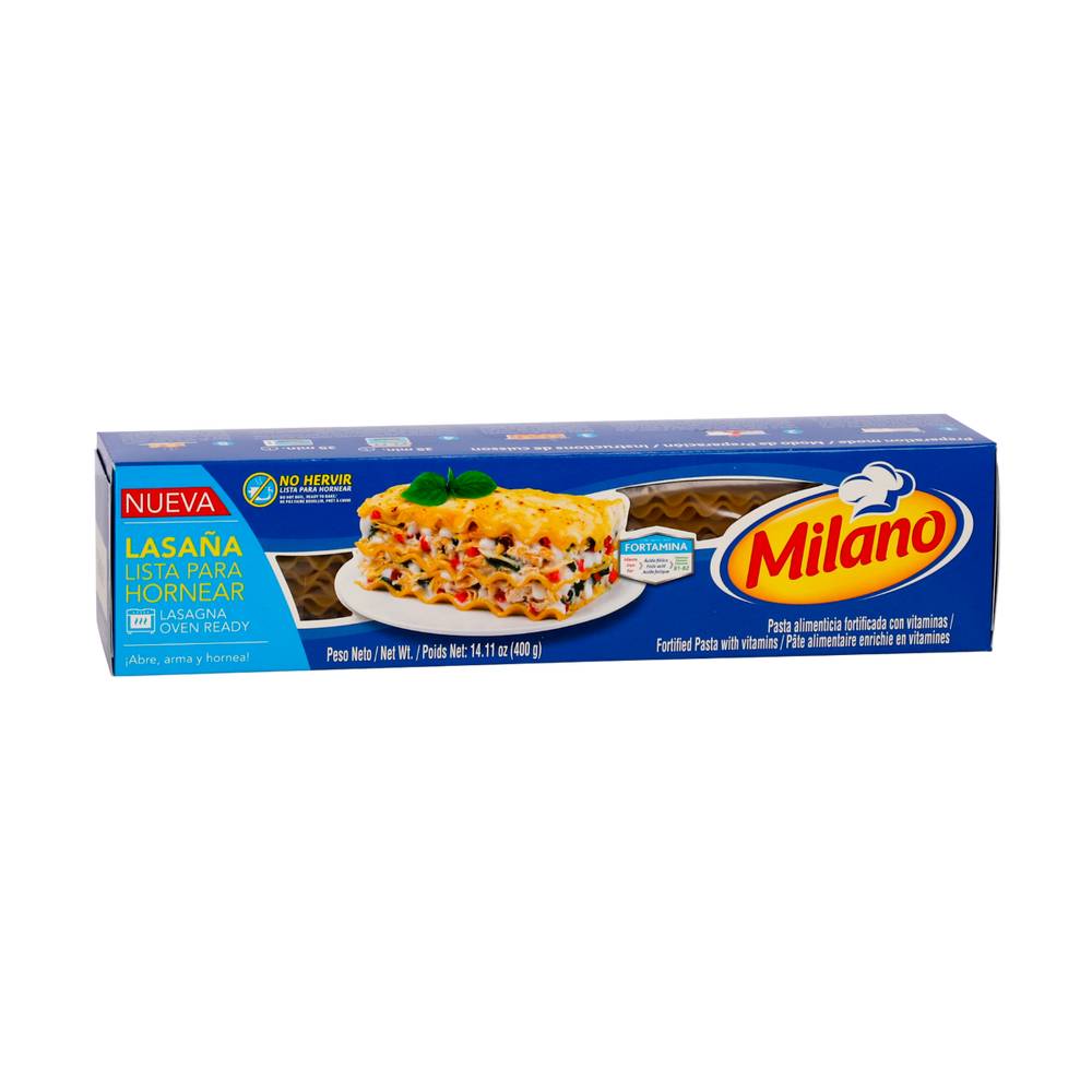 Milano Lasagna Lista Phornear 24x400gr