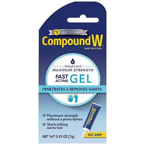 Compound W Maximum Strength Fast Acting Gel - 0.25 oz