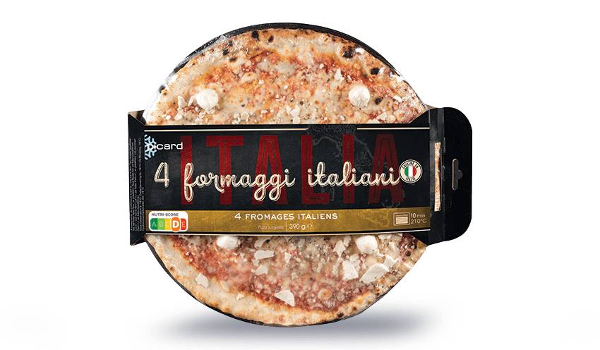 Pizza 4 formaggi italiani "Italia"