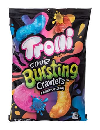 Trolli® Sour Bursting Crawlers™ Flavor Explosion Gummi Candy 6.3oz