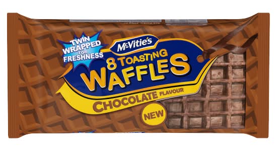 McVitie's Chocolate, Multipack Toasting Waffles (8 pack)