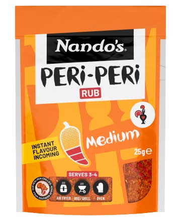 Nando's Peri Peri Medium Rub (25g)