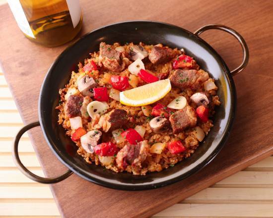 極旨ステーキのパエリア(Mサイズ） Ultimate Steak Paella (M Size)