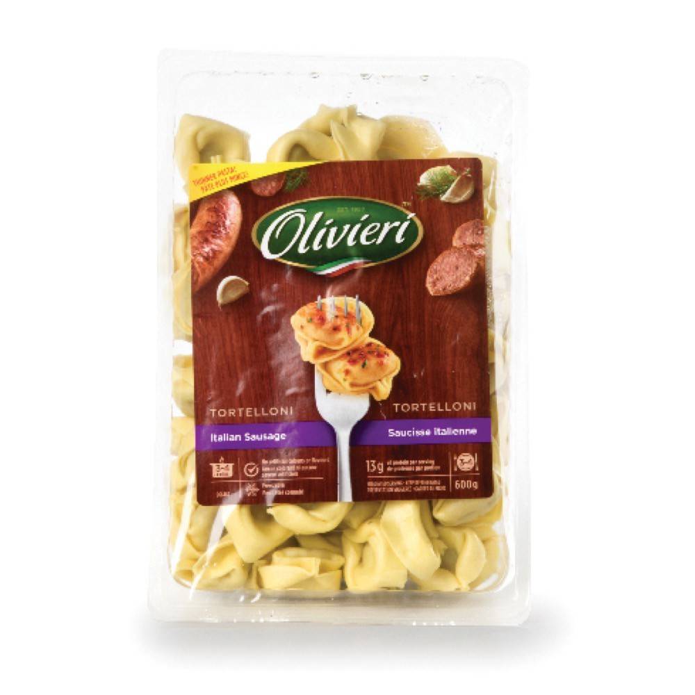 Olivieri Tortelloni Italian Sausage (600 g)