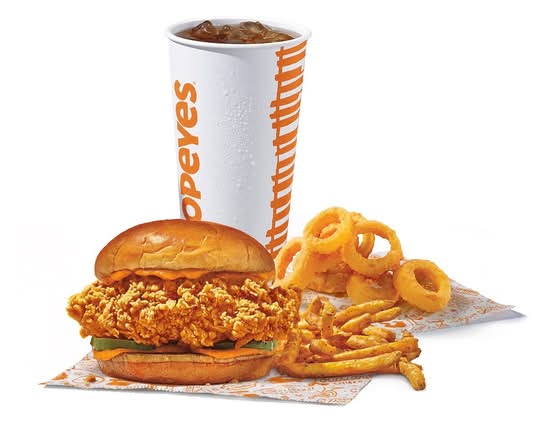 Spicy Chicken Sandwich Large Combo