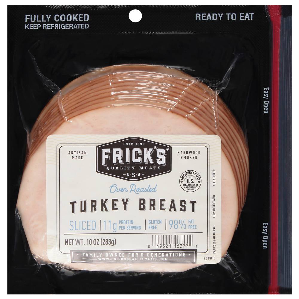 Frick's Sliced Oven Roasted Turkey Breast