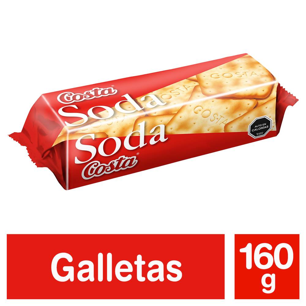 Costa · Galletas soda (160 g)