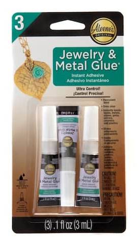 Aleene's Jewelry & Metal Glue (0.1 fl oz, 3 ct)
