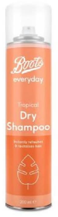 Boots Everyday Tropical Dry Shampoo 200ml