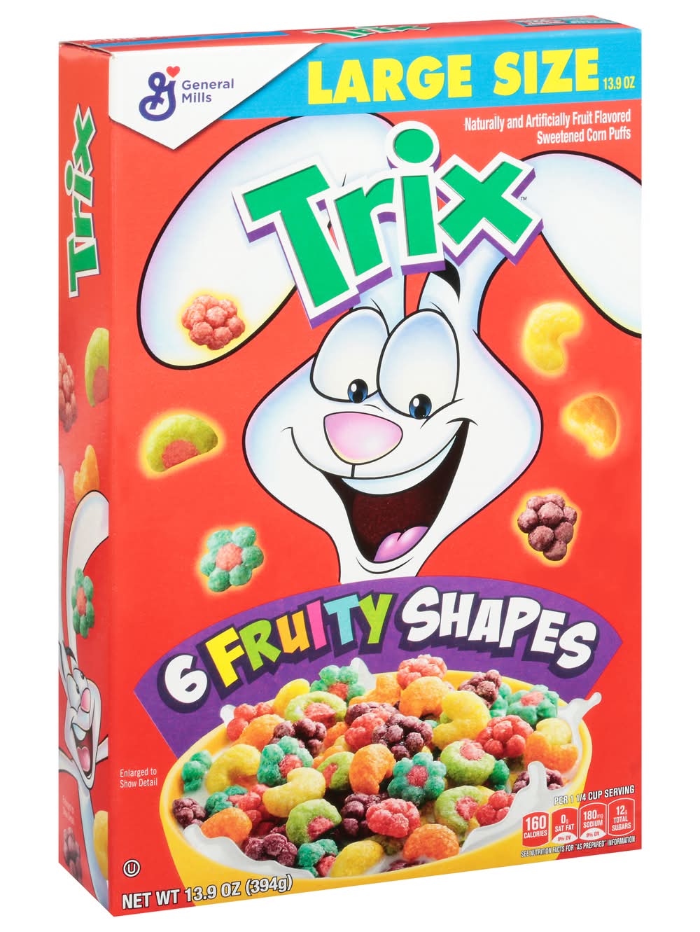 Trix Large Size Corn Puffs (13.9 oz)
