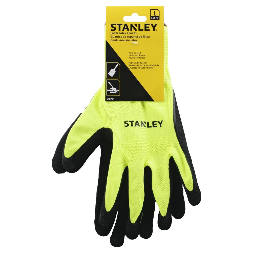 Stanley Foam Latex Gloves