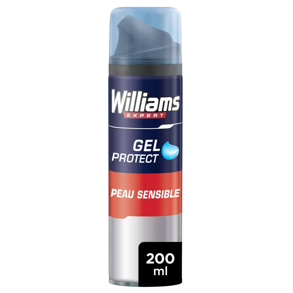 Gel à raser peau sensible WILLIAMS - la bombe de 200 ml