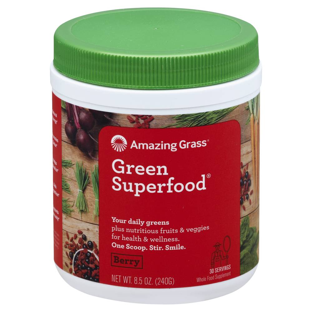 Amazing Grass Berry Flavored Green Superfood