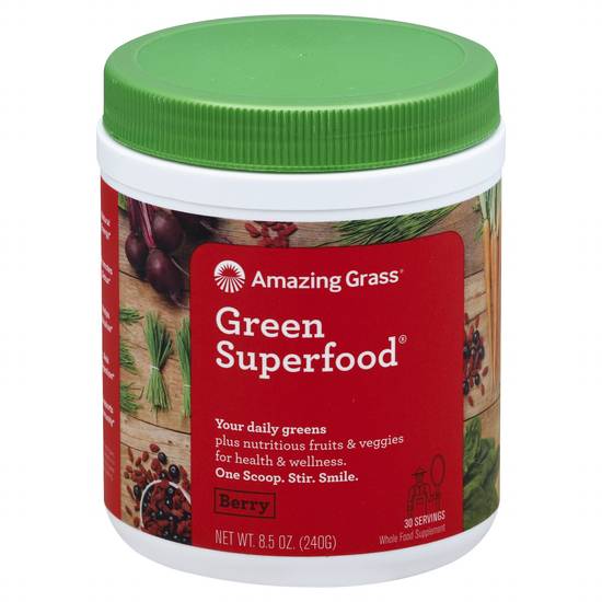 Amazing Grass Berry Flavored Green Superfood