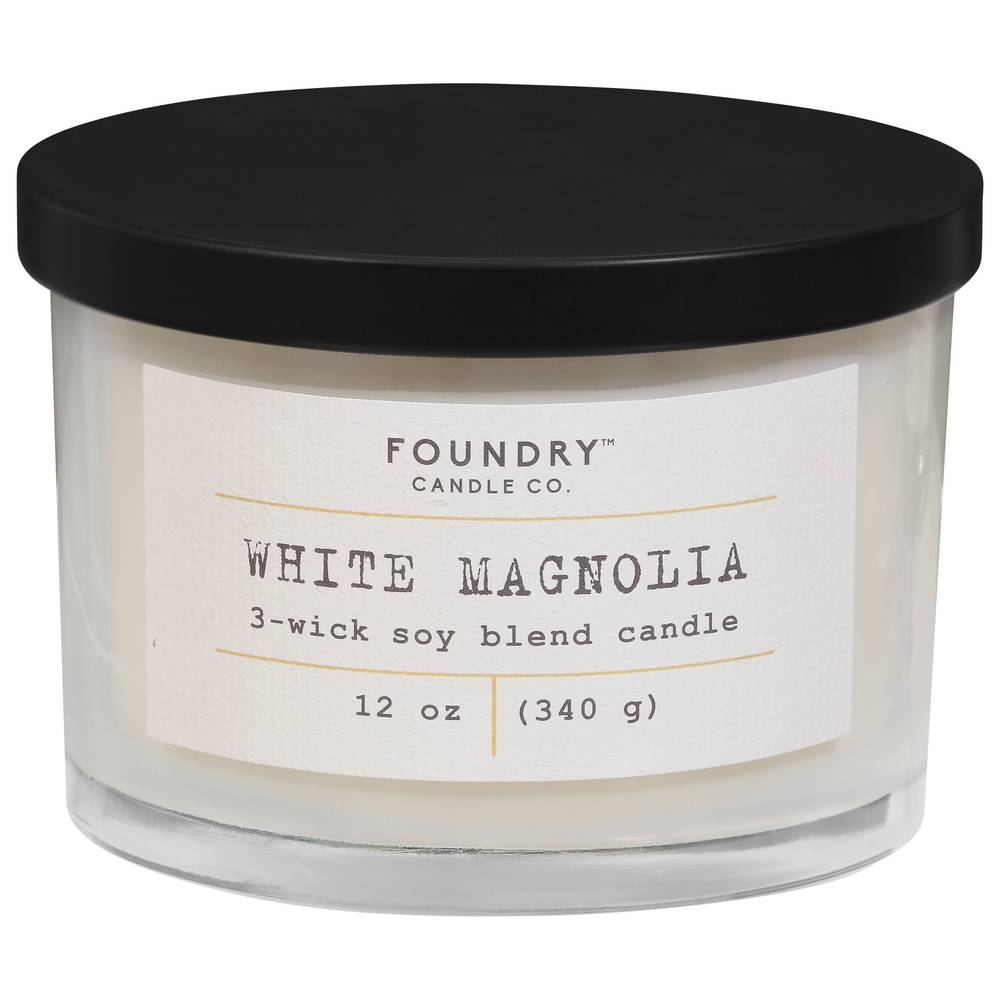 Foundry Candle Co. Foundry Typewriter Candle White Magnolia, 12 oz