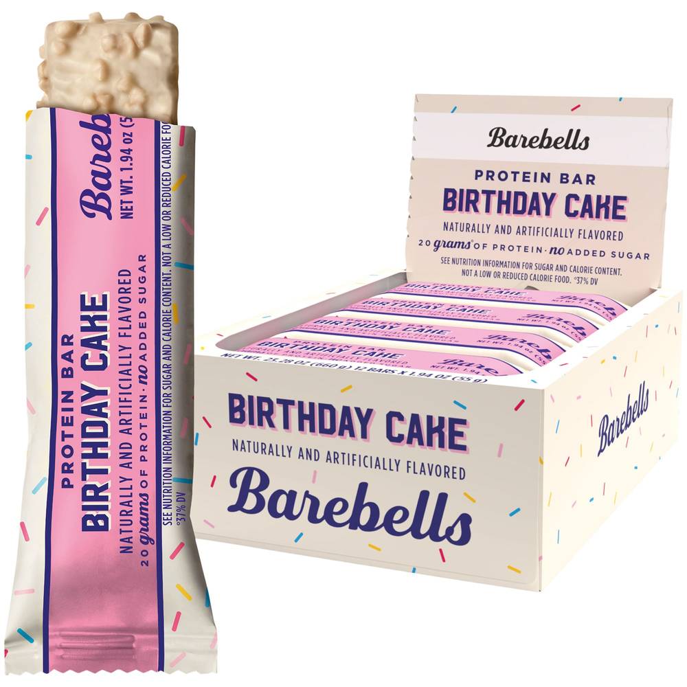 Barebells Birthday Cake Protein Bars (12 ct)