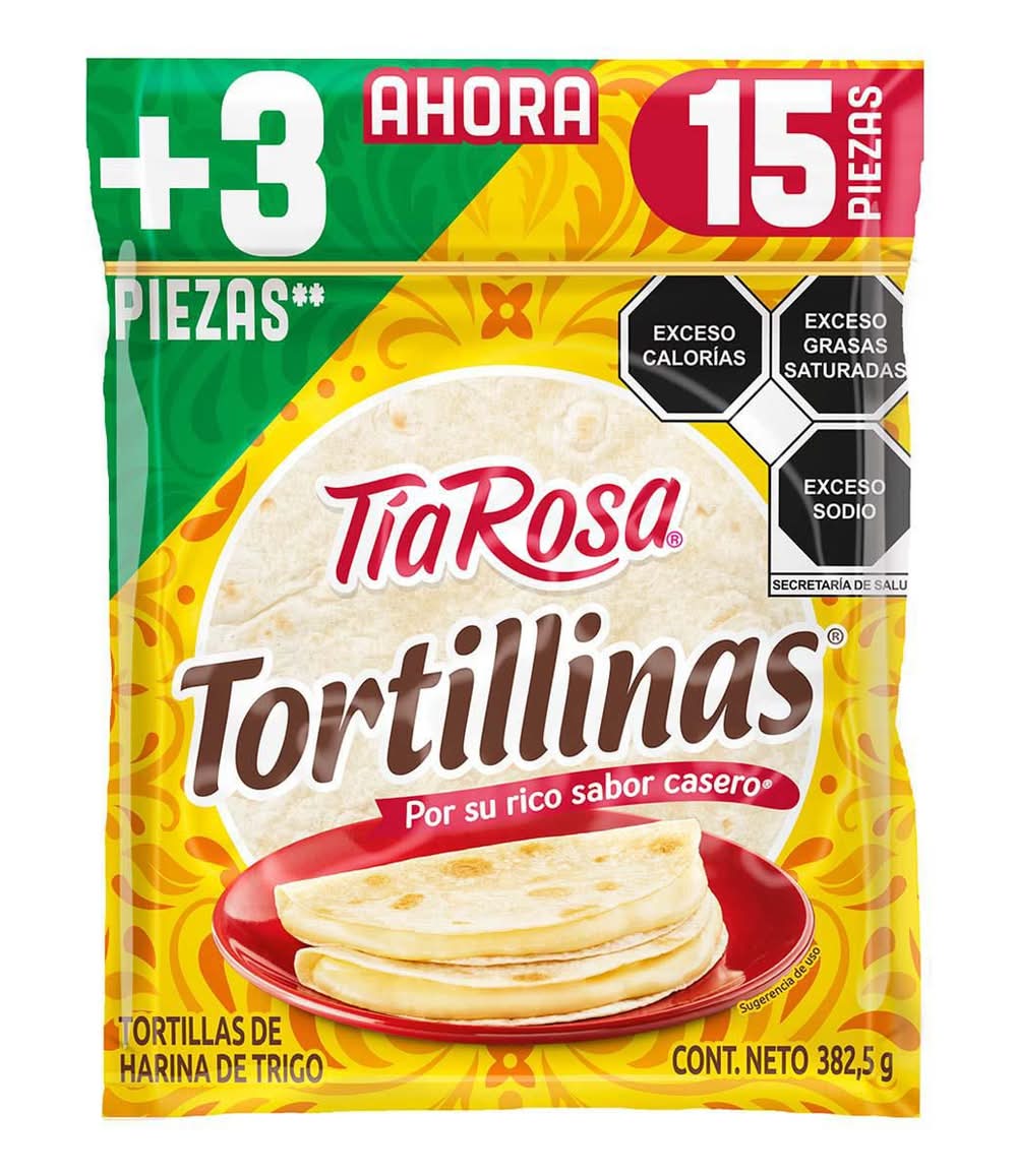 Tía Rosa · Tortillinas de harina (15 un)