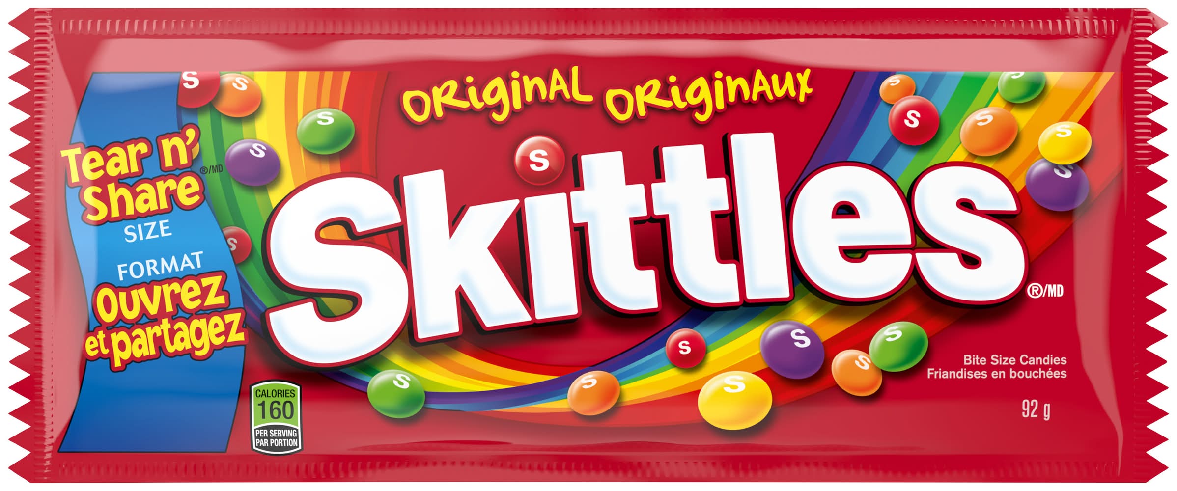 Skittles Original Bite Size Candies (92 g)