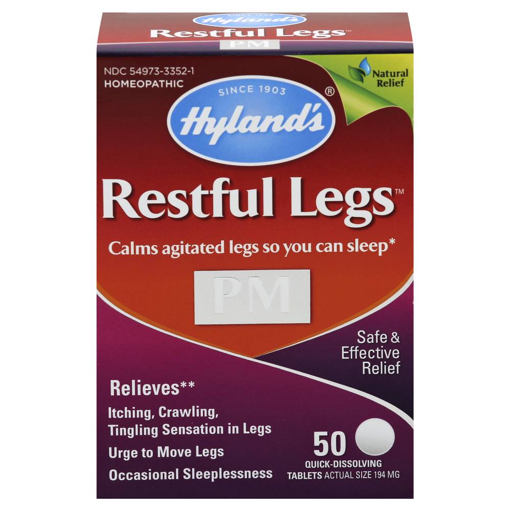 Hyland's Restful Legs Homeopathic Quick-Dissolving (1.6 oz)