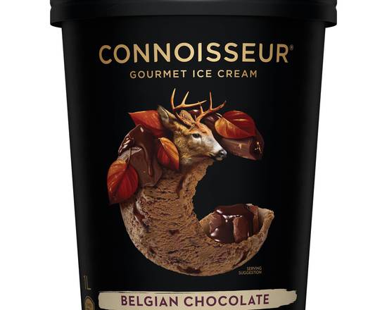 Connoisseur Belgian Chocolate Ice Cream 1L