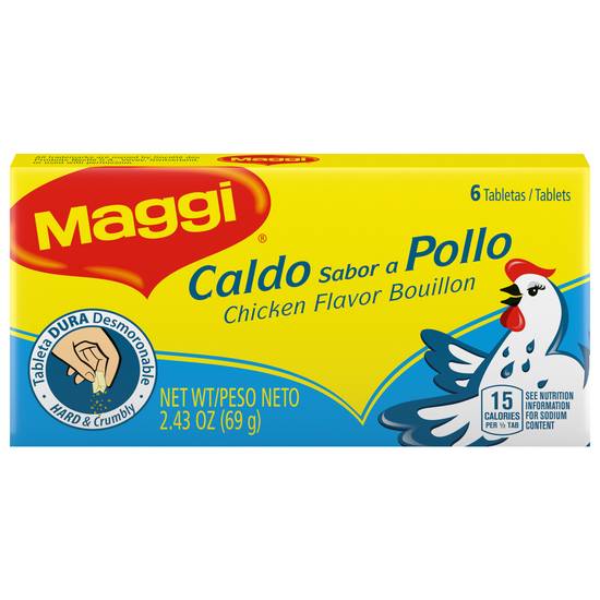 Maggi Chicken Flavored Bouillon Tablets