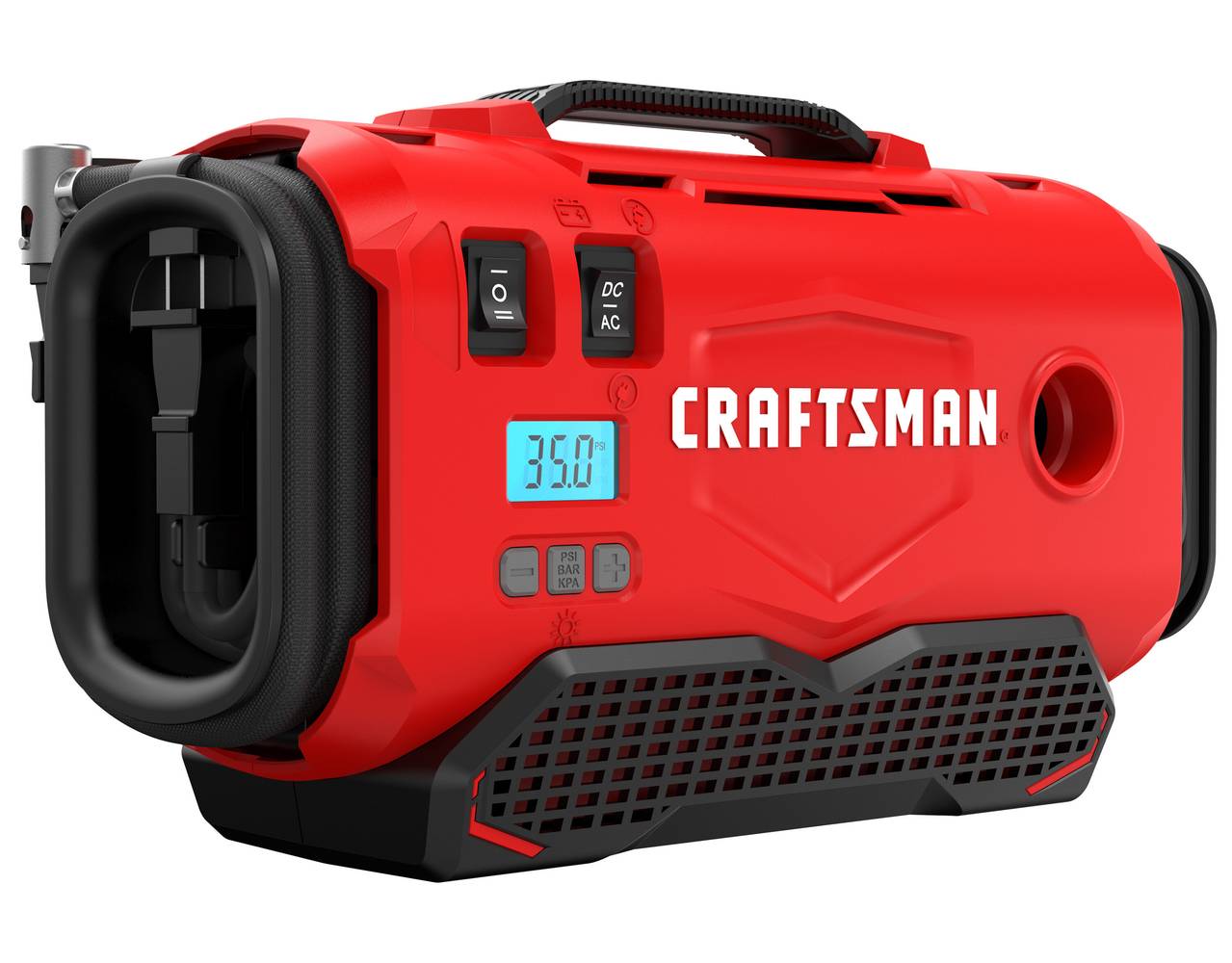 CRAFTSMAN V20 20-volt Li-ion Air Inflator (Power Source: Battery/Car/Electric ) | CMCE520B