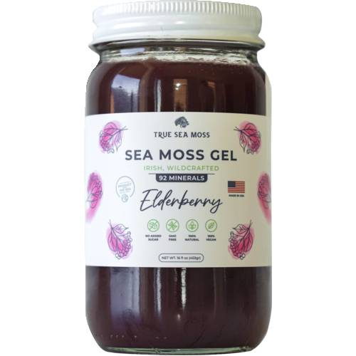 True Sea Moss Elderberry Sea Moss Gel