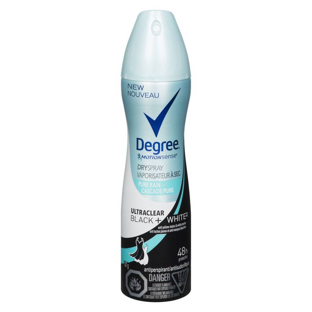 Degree For Women Motionsense Dry Spray Pure Rain (107 g)
