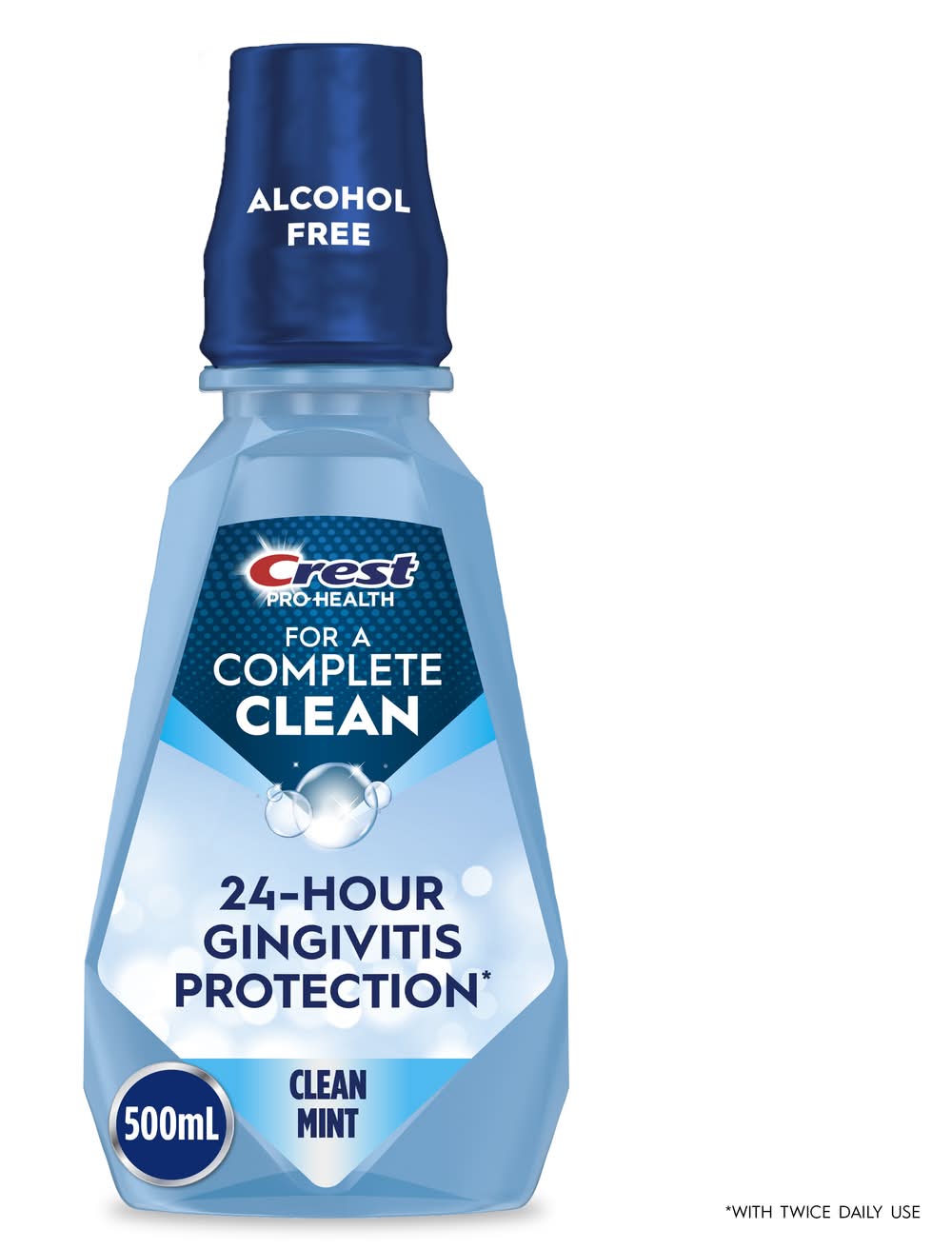 Crest Pro-Health Alcohol Free Clean Mint Mouthwash (16.9 fl oz)