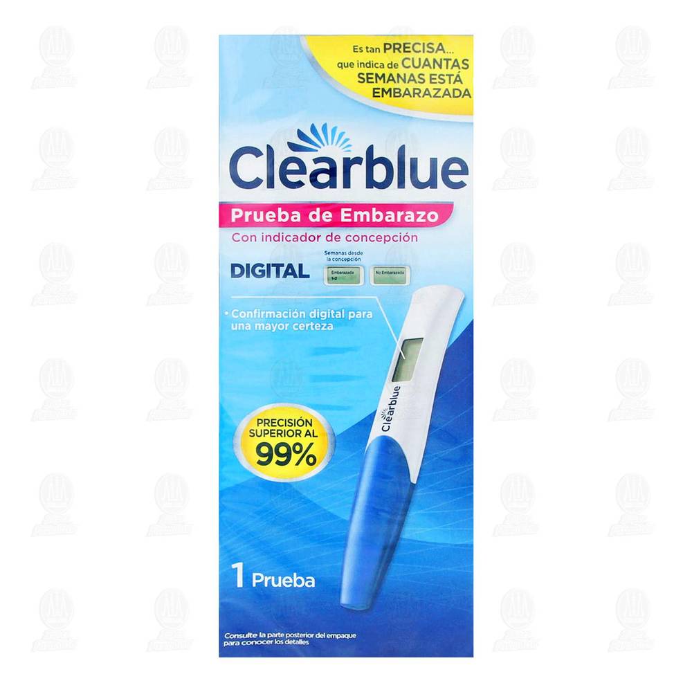 Clearblue · Prueba de embarazo digital