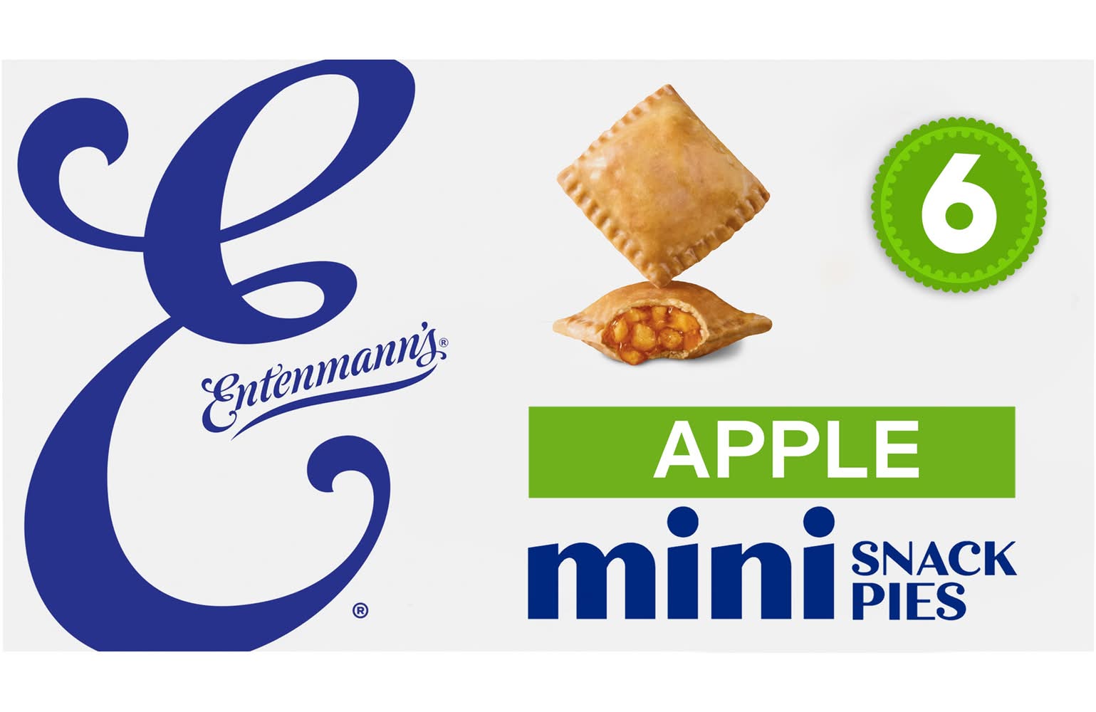 Entenmann's Baker's Delights Mini Apple Snack Pies (12 oz, 6 ct)
