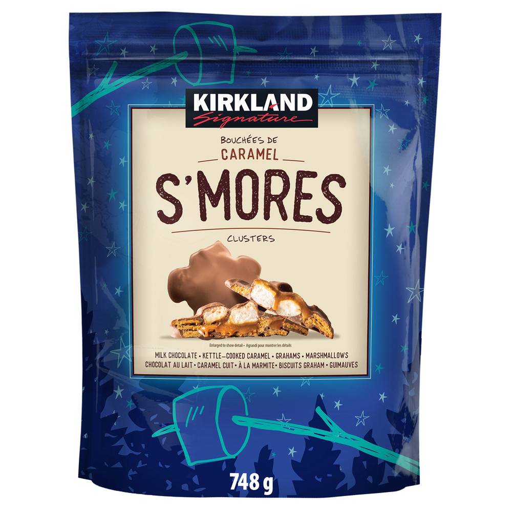 Kirkland Signature Caramel S'Mores Clusters, 748 G