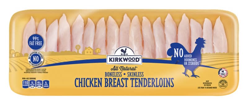 Kirkwood Chicken Breast Tenderloins, per lb