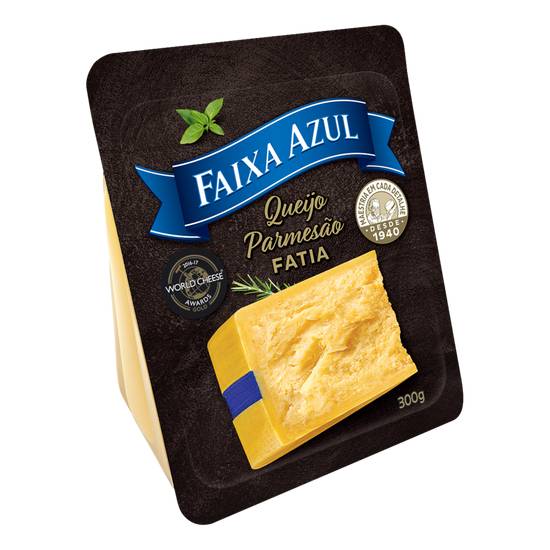 Faixa azul queijo parmesão em fatia (300 g)