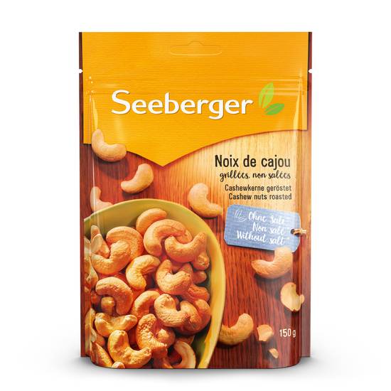 Seeberger - Noix de cajou grillées, non salées