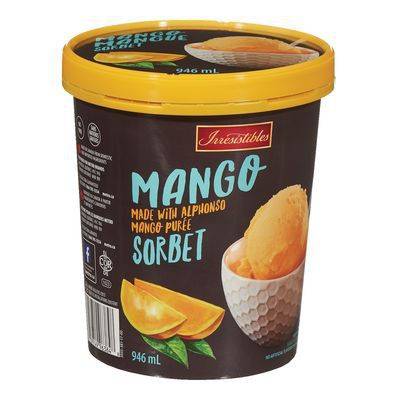 Irresistibles mangue - mango sorbet (946 ml)