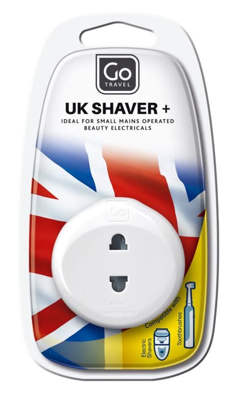 Go Travel Uk Shaver + Adaptor