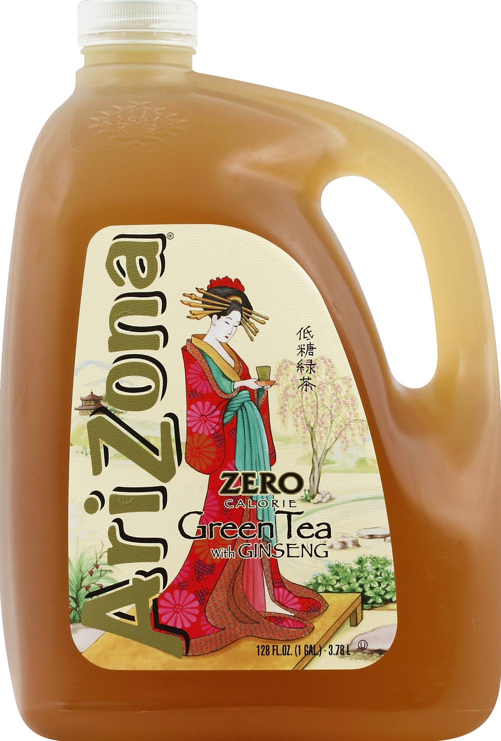 AriZona Zero Calorie With Ginseng Green Tea (128 fl oz)