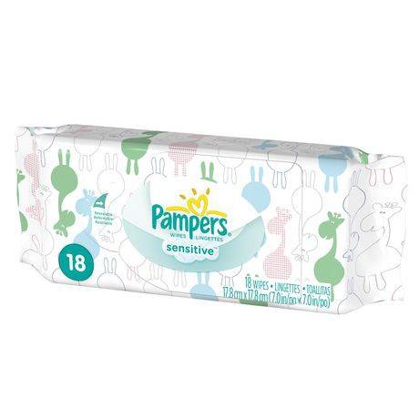 Pampers Sensitive Wipes (18 wipes)